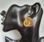 Preview: Earring made from brass, goldplated