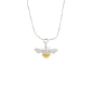 Preview: Necklace made from brass, silverplated