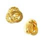 Preview: Ear clips made from brass, goldplated