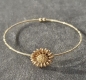 Preview: Bangle made from brass, goldplated