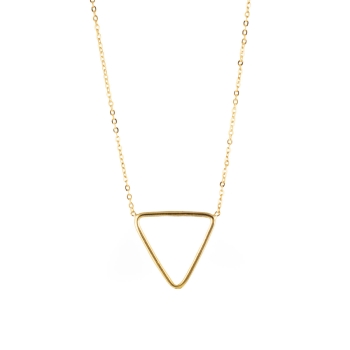 Kette aus Messing vergoldet