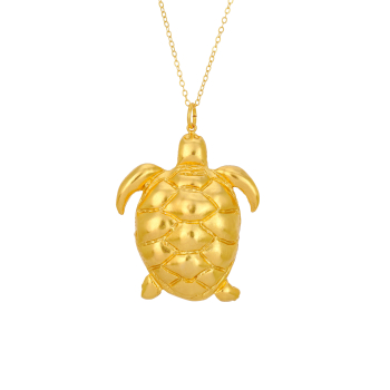 Kette aus Messing, vergoldet