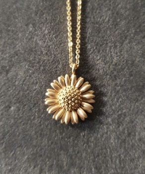 Kette aus Messing, vergoldet