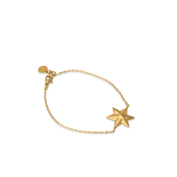 Armband aus Messing, vergoldet