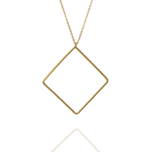 Kette aus Messing, vergoldet