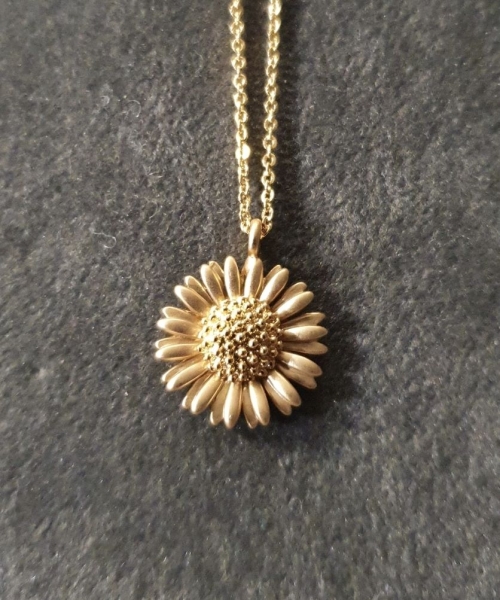 Kette aus Messing, vergoldet