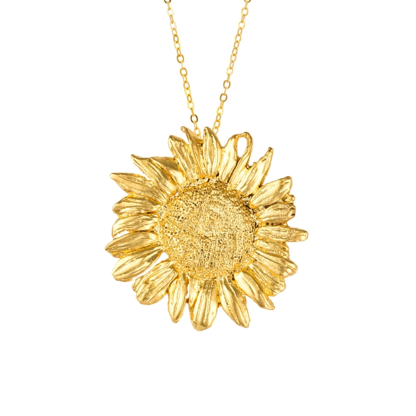 Kette aus Messing, vergoldet